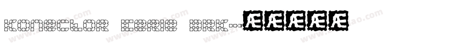 Konector Eerie BRK字体转换
